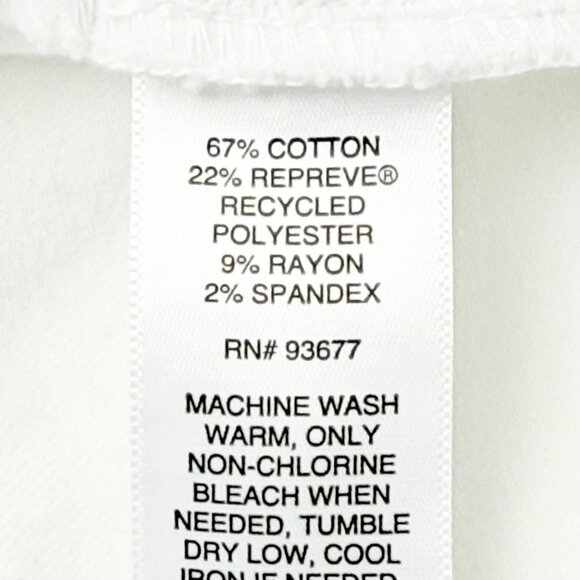 Liz Claiborne Womens Lana High-Rise Straight Leg White Denim Jeans Plus Size 22W - Picture 8 of 12